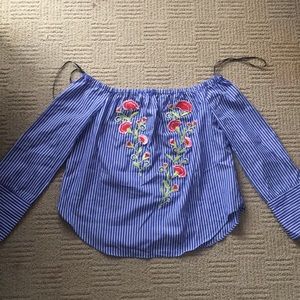 Off the shoulder top